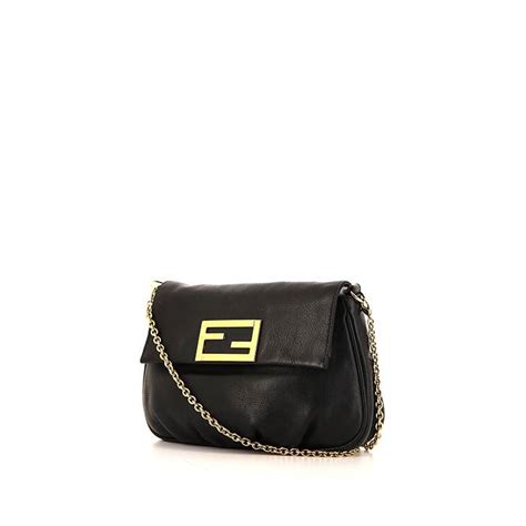 borsa nera grande tracolla 2020 fendi|pochette donna fendi.